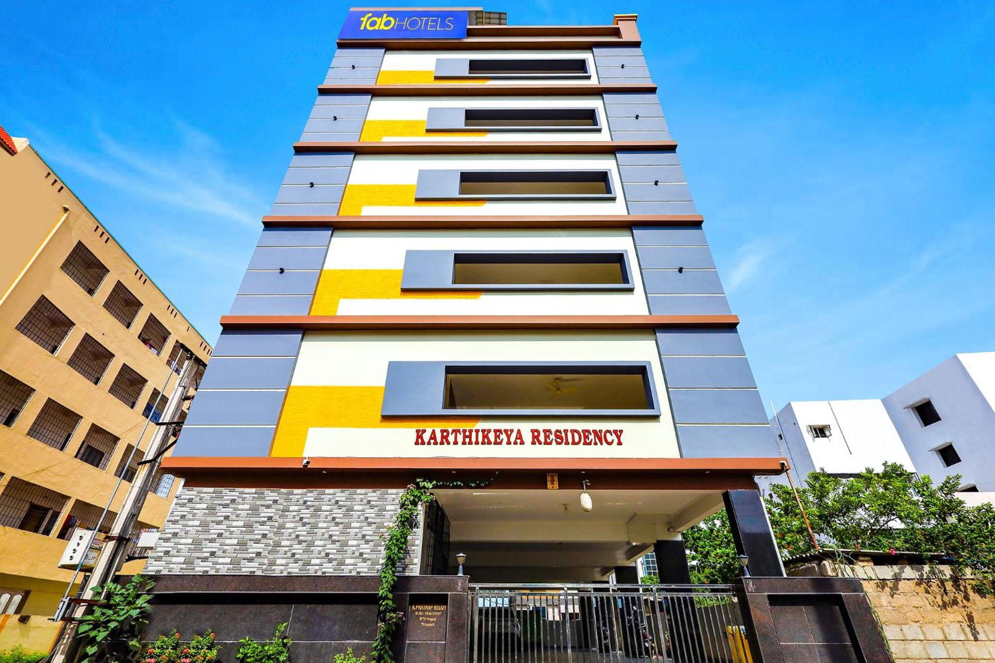 Fabhotel Karthikeya Residency - Tirupati Bus Stand - 900M Kültér fotó